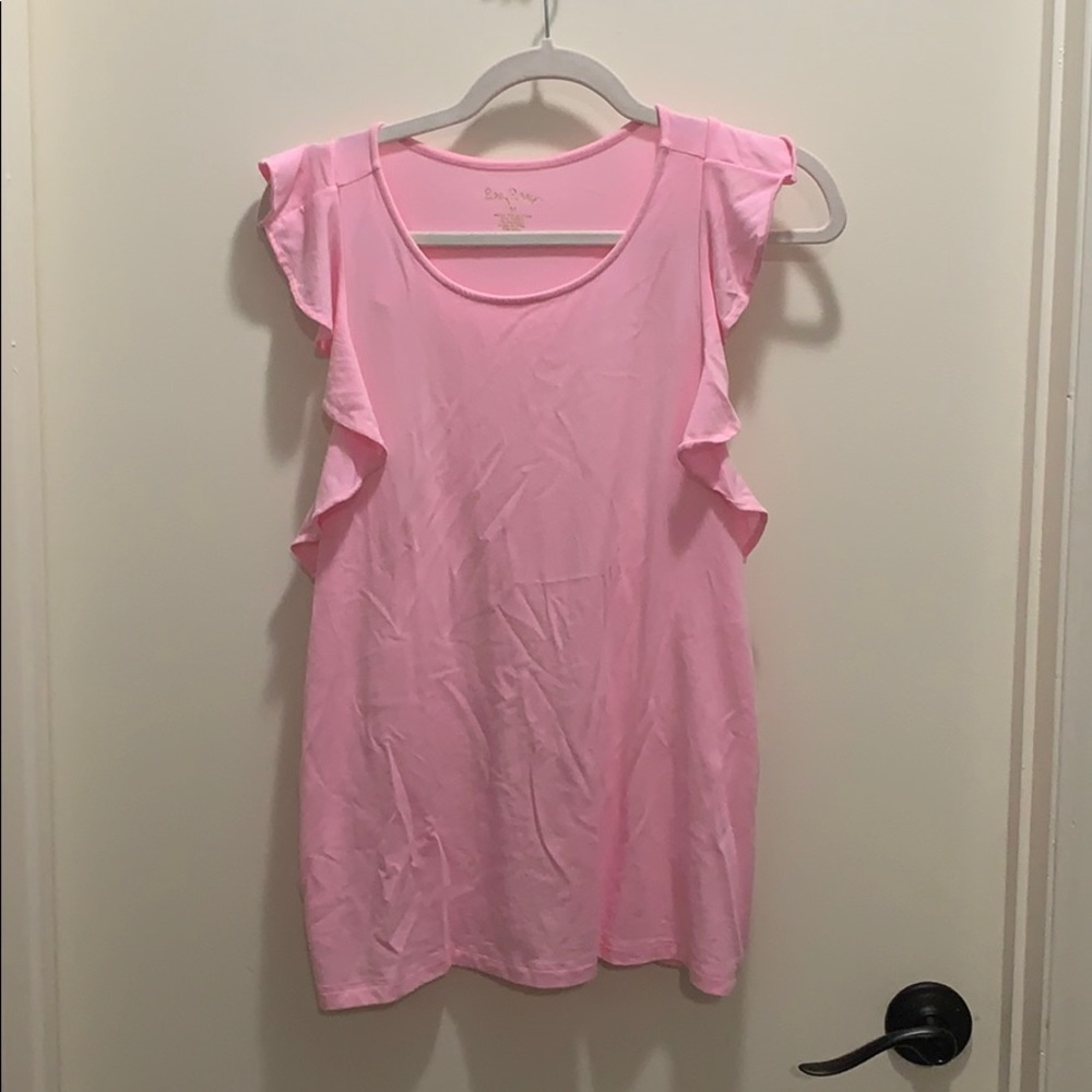 Lilly ruffle tank